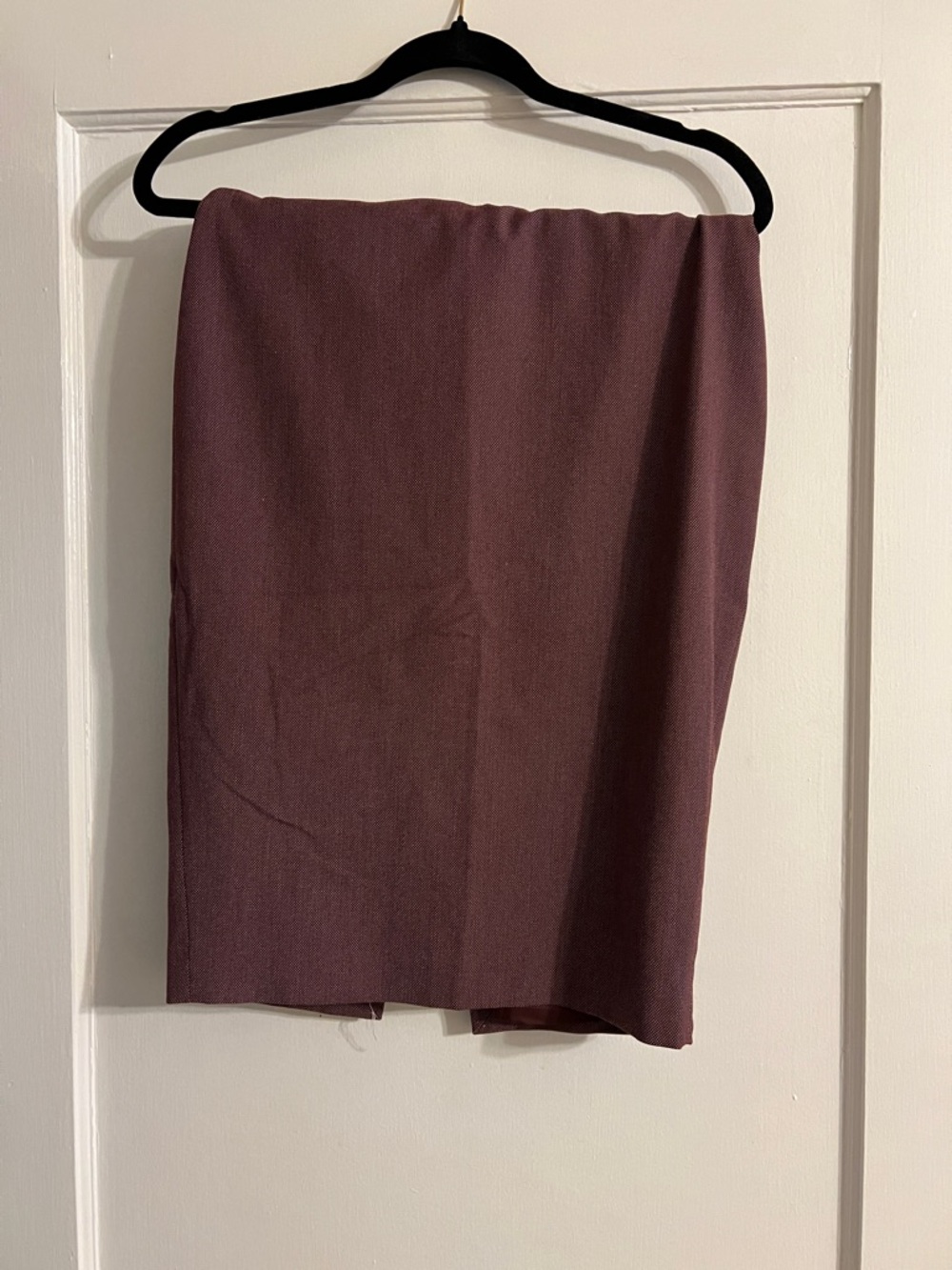 Express Women's Pencil Skirt in Dusty Plum